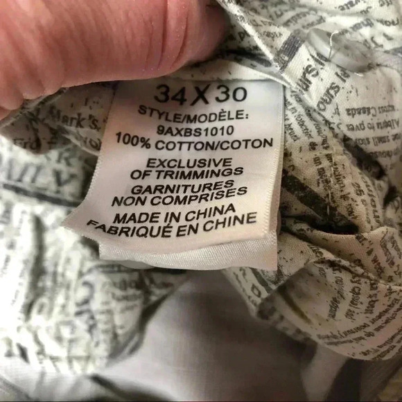 Denver Hayes Dress  Pants Grey Size 34 - Picture 5 of 16